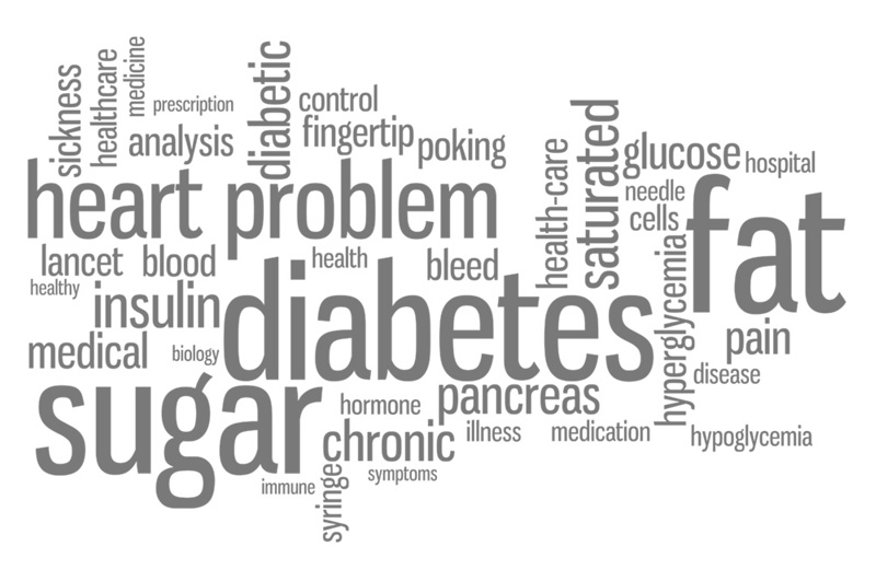 Chronic diseases info graphic
